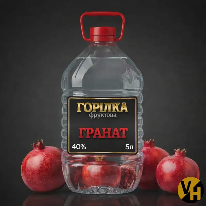 Горілка Гранат 5л (ПЕТ)